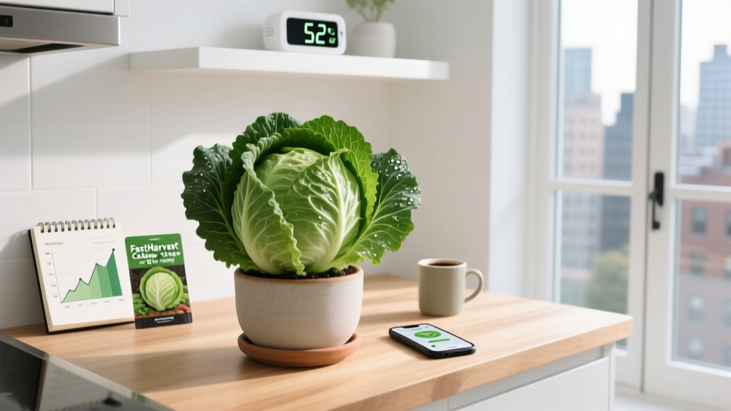 Fast-Growing Cabbage Indoors: Science-Backed Method