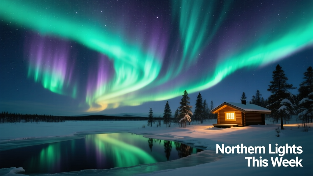 Northern Lights This Week: Real-Time Forecast, Optimal Viewing Windows, and Verified Observation Sites