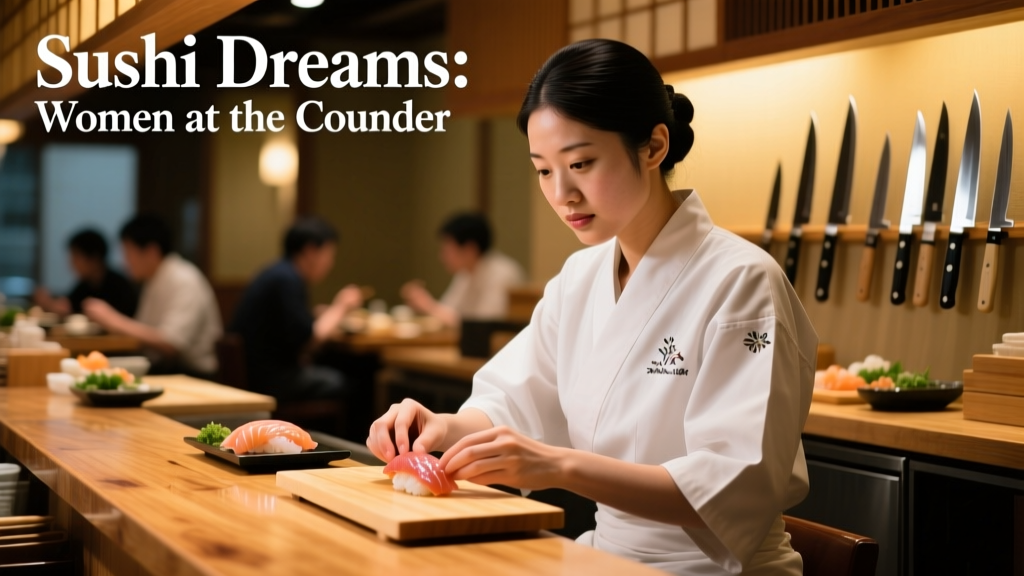 How Japan’s Female Sushi Chefs Are Claiming A Seat At The Counter