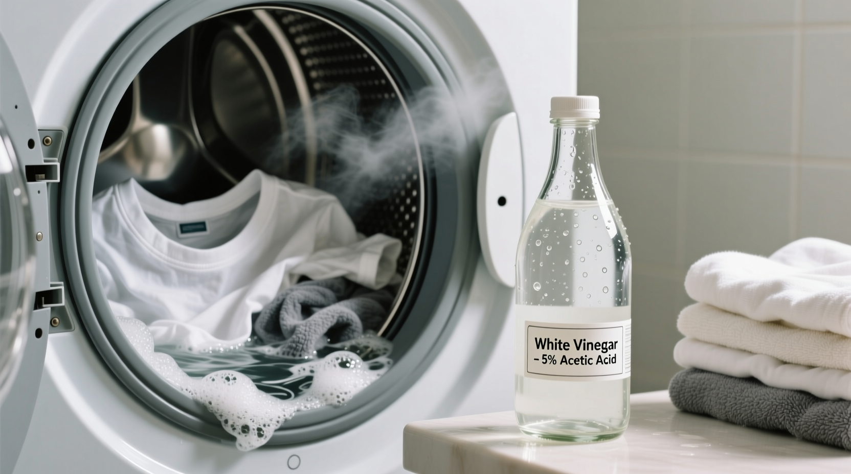 vinegar rinse for hard water fact or myth