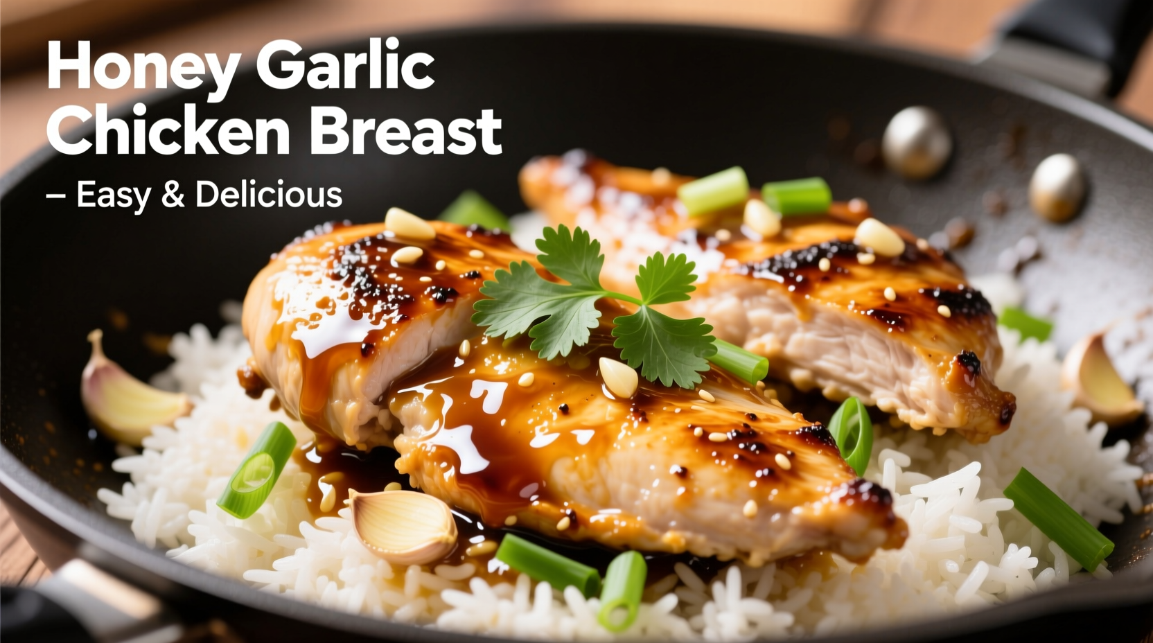 Perfect Honey Garlic Chicken Breast Recipe in 25 Minutes