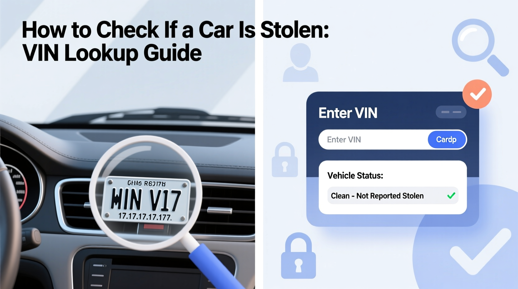 how to find out if a car is stolen