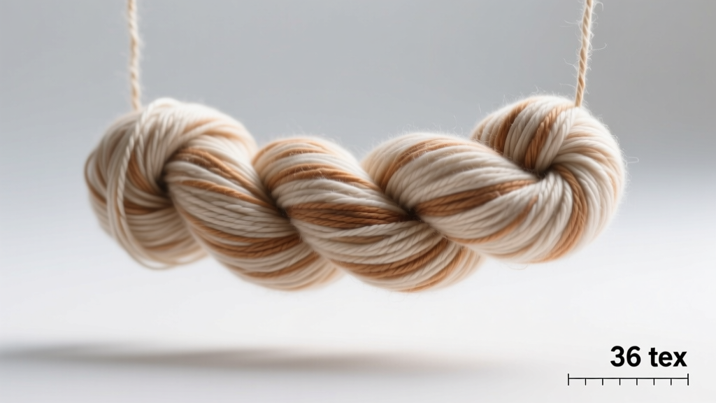 36 Tex Cotton Yarn Diameter: The Hidden Metric That Defines Fabric Performance