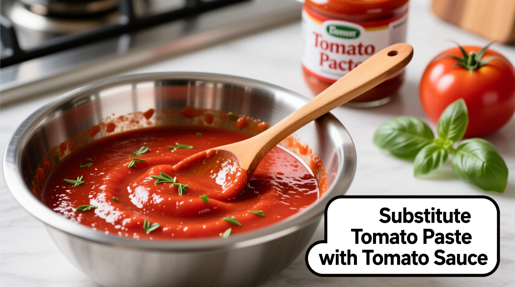 Sub Tomato Paste for Tomato Sauce: Exact Ratios & Fixes