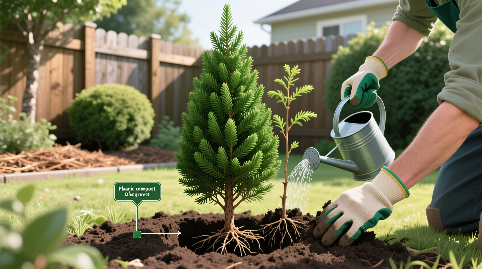 how to plant grow and care for emerald green arborvitae
