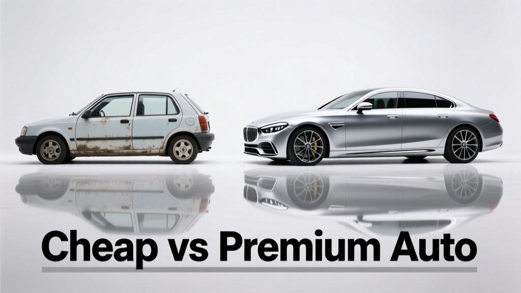 Cheap vs Premium Auto: Real-World Cost, Reliability, and Performance Trade-Offs