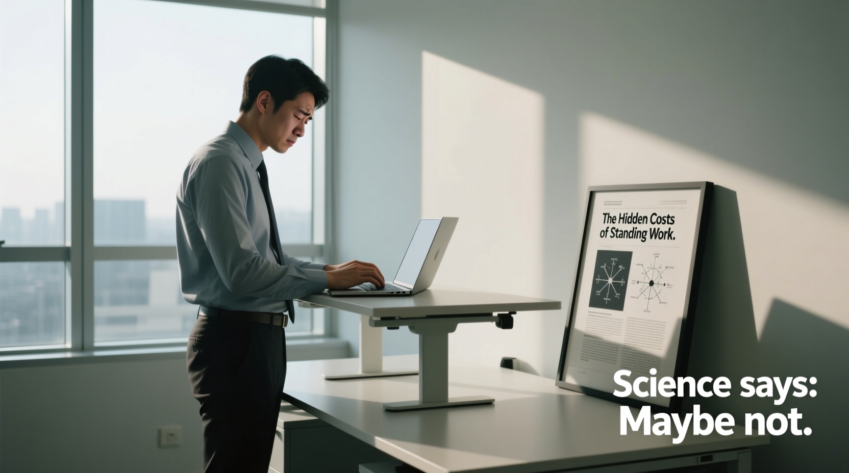 is standing while working really healthier science says maybe not