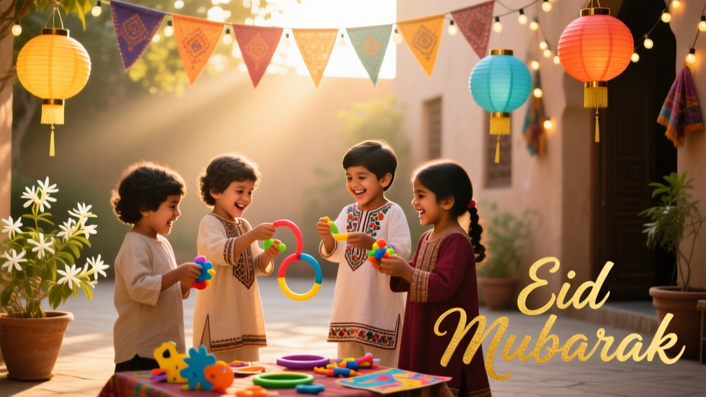Eid Games and Activities for Kids: Culturally Grounded, Developmentally Appropriate Play for Ages 2–10