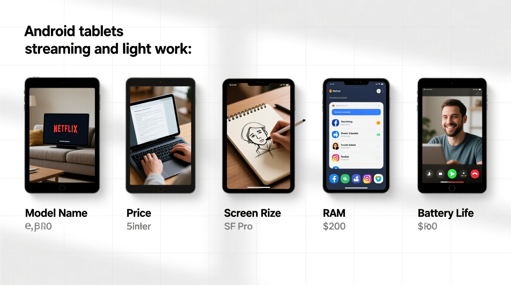 Best Budget Android Tablets For Streaming And Light Work