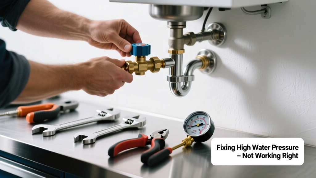 Fixing High Water Pressure That’s Not Working Right
