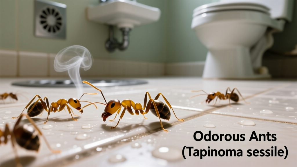 Odorous Ants in Bathroom: Pest Identification Guide