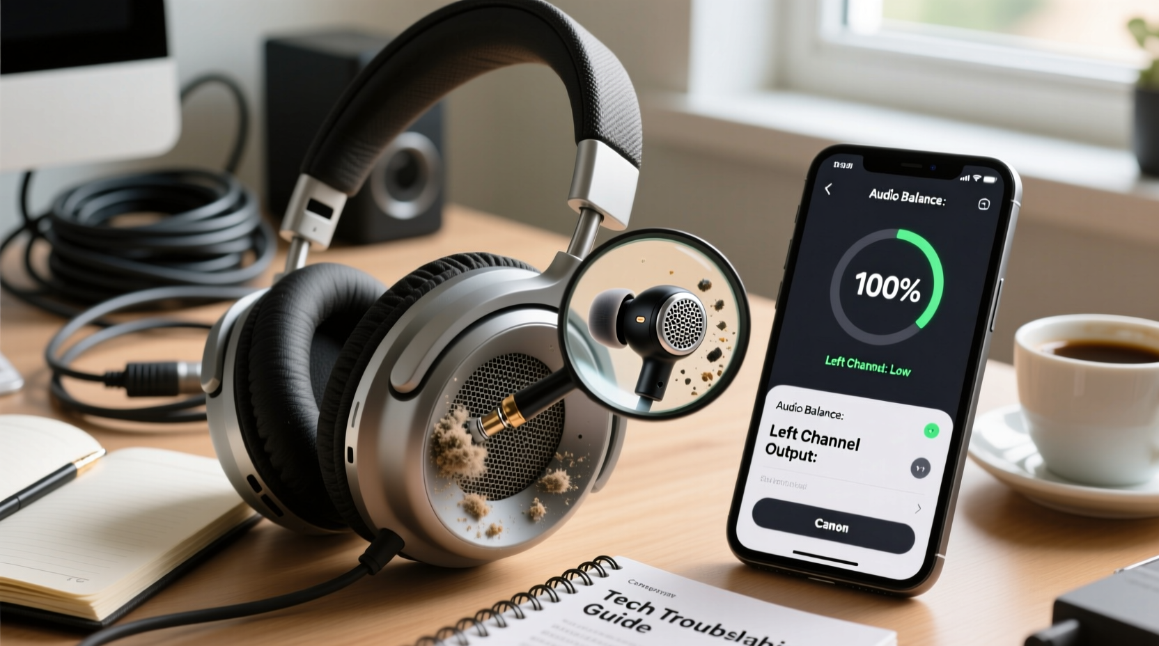 why are my headphones suddenly quiet on one side and how to troubleshoot