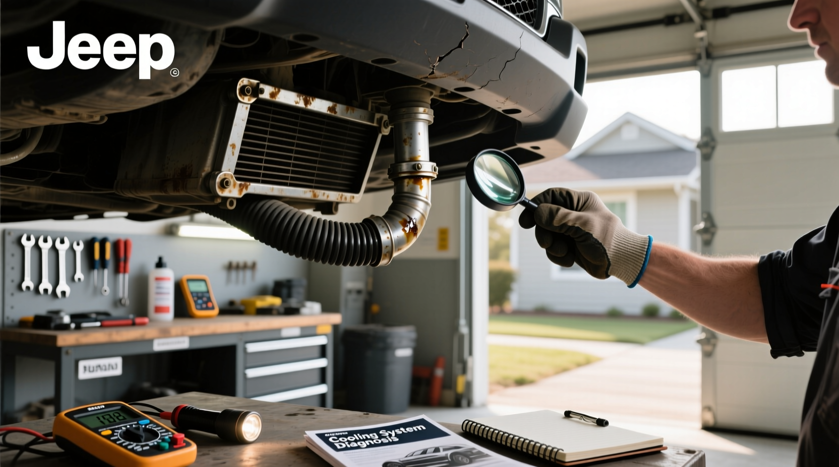 How to Choose Jeep Cherokee Lower Radiator Hose, How to Tell If It's Bad?