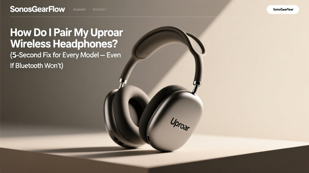 How Do I Pair My Uproar Wireless Headphones (2026)