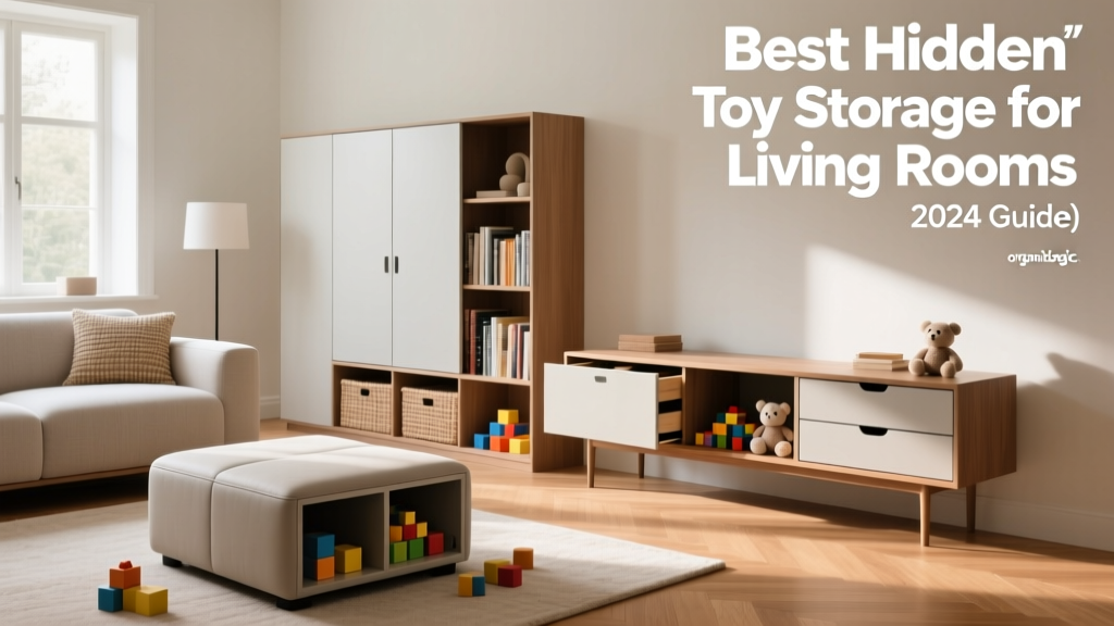 Best Hidden Toy Storage for Living Rooms (2024 Guide)