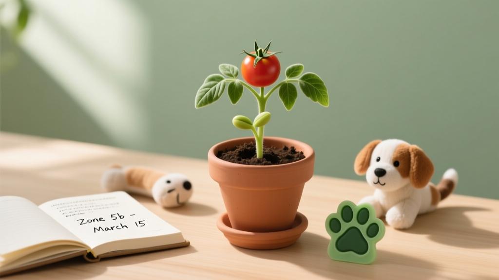 Pet Friendly Tomato Seeds Indoor Planting Zone 5b