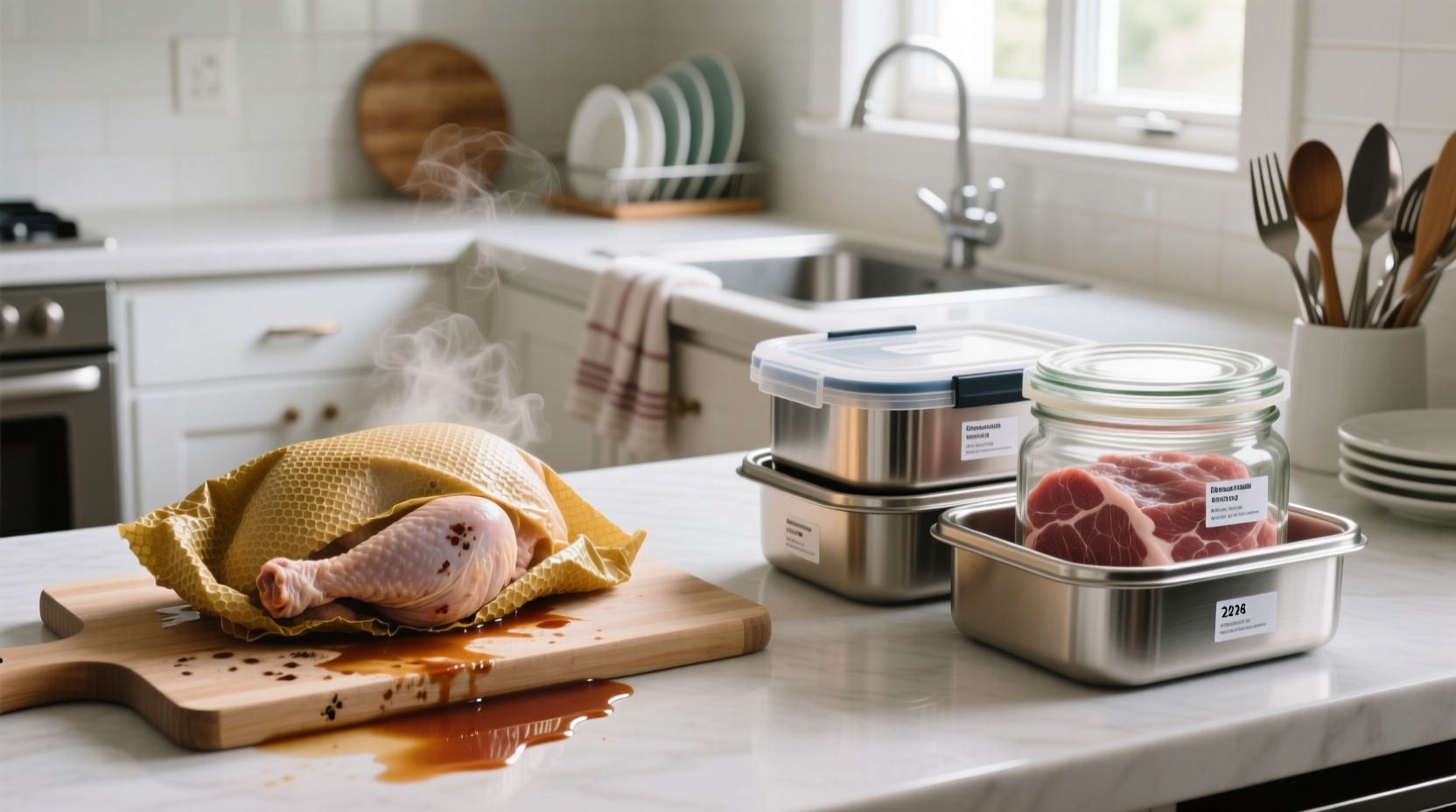 beeswax wraps raw meat the hygiene truth