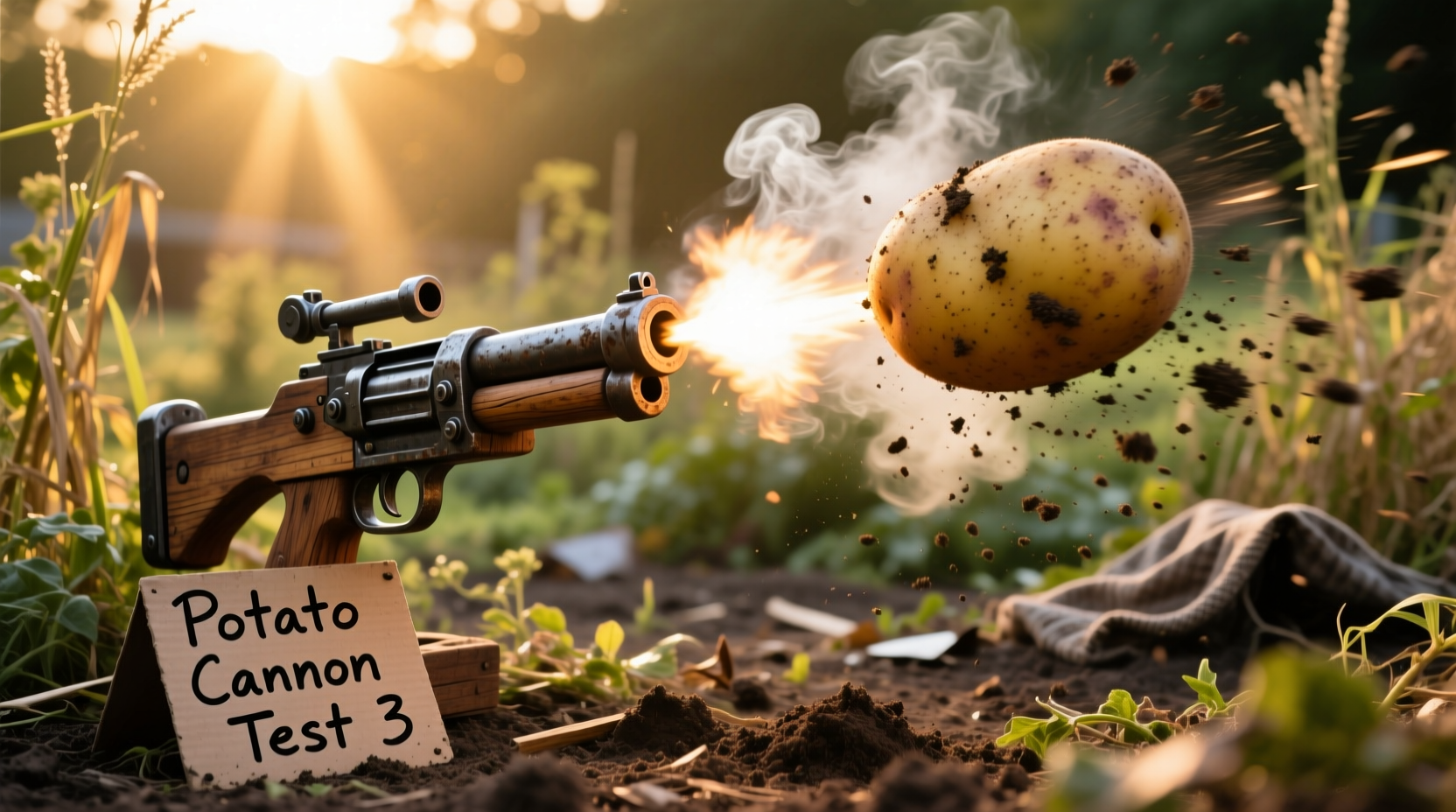 Potato Shooting Guns: Safety, Physics & Legal Facts