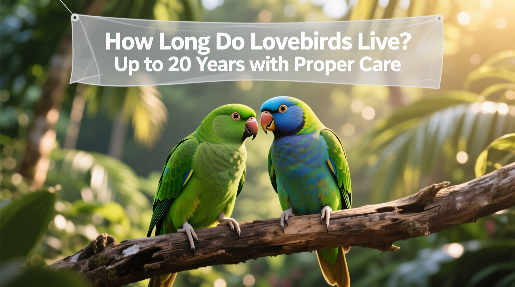 how long do love birds live