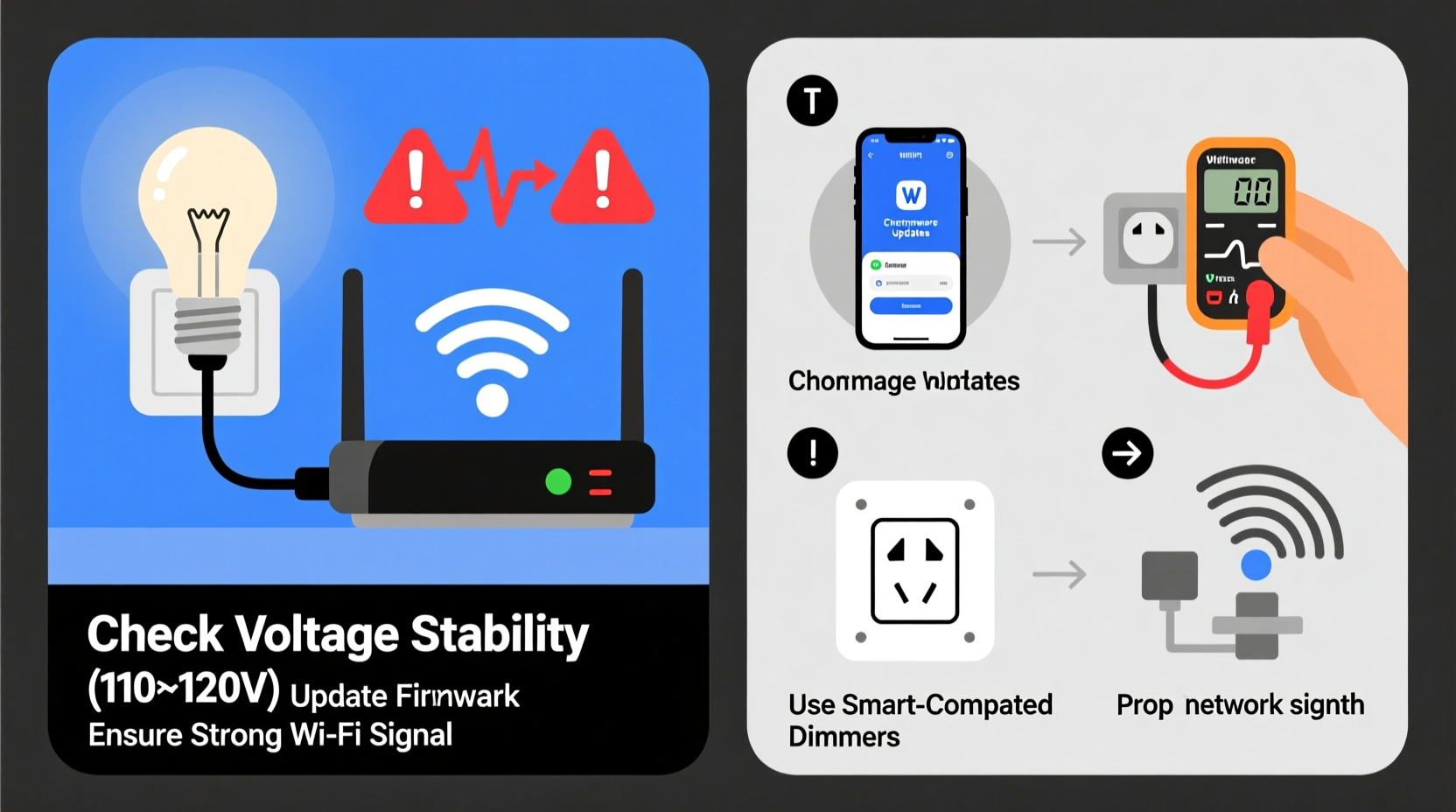 why is my smart bulb flickering compatibility and voltage fixes