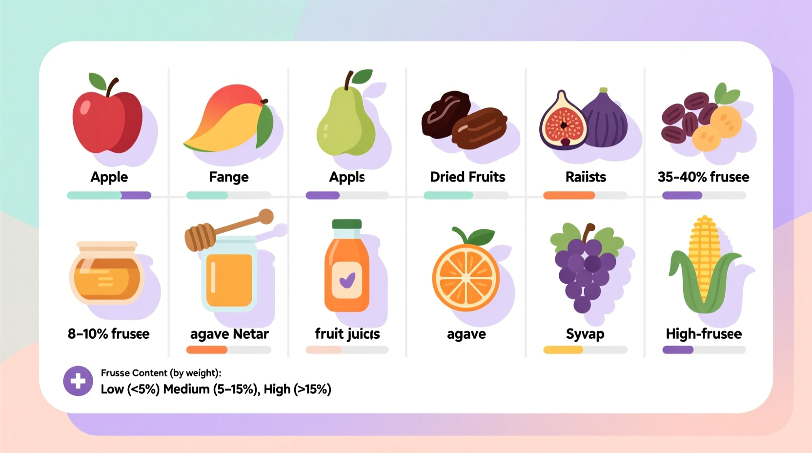 Foods High in Fructose: Natural Sources & Hidden Additives
