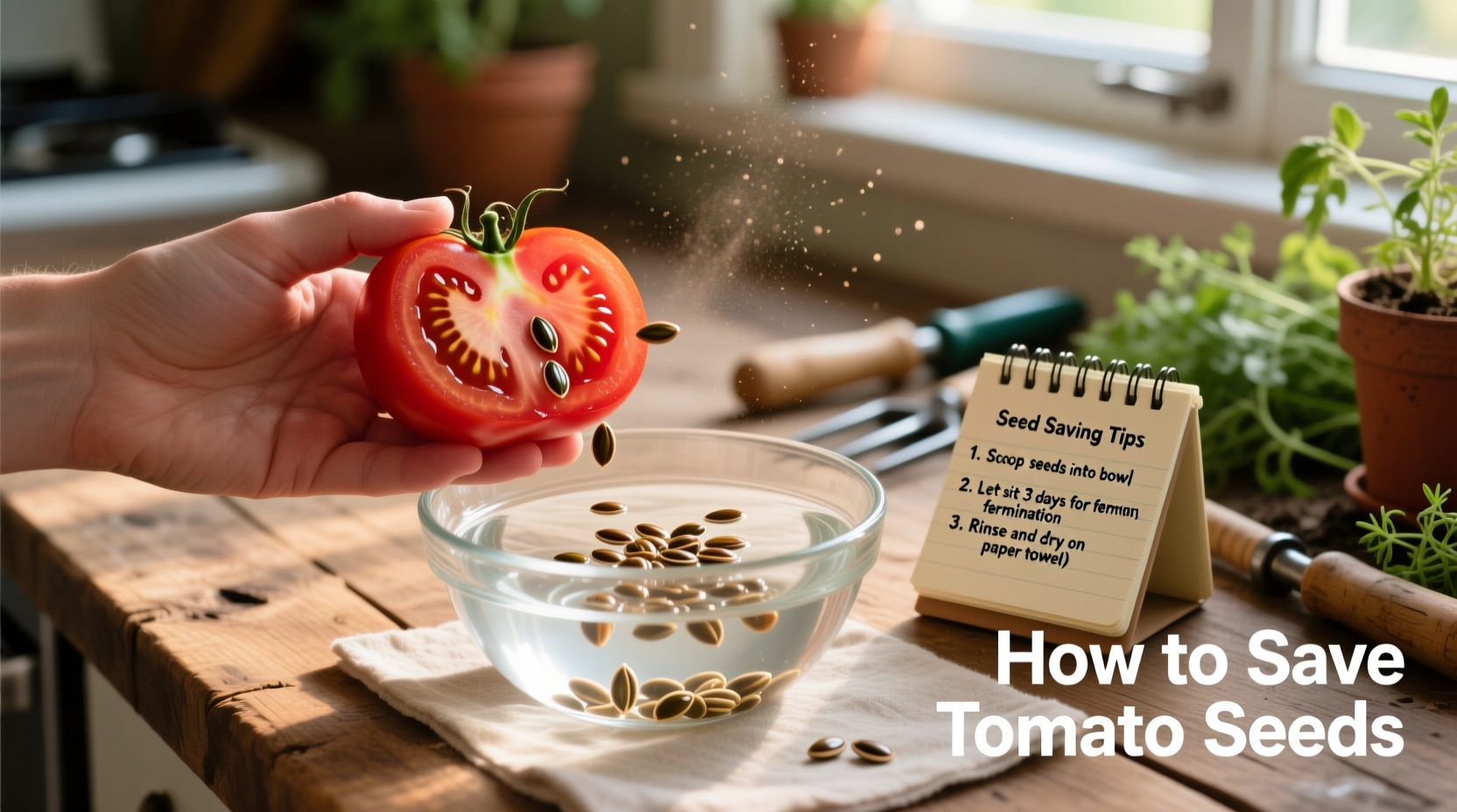 How to Save Tomato Seeds: Complete Step-by-Step Guide