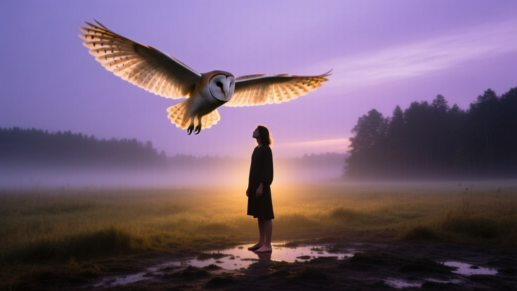Owl Feeling Calm: Emotional Dream Meaning