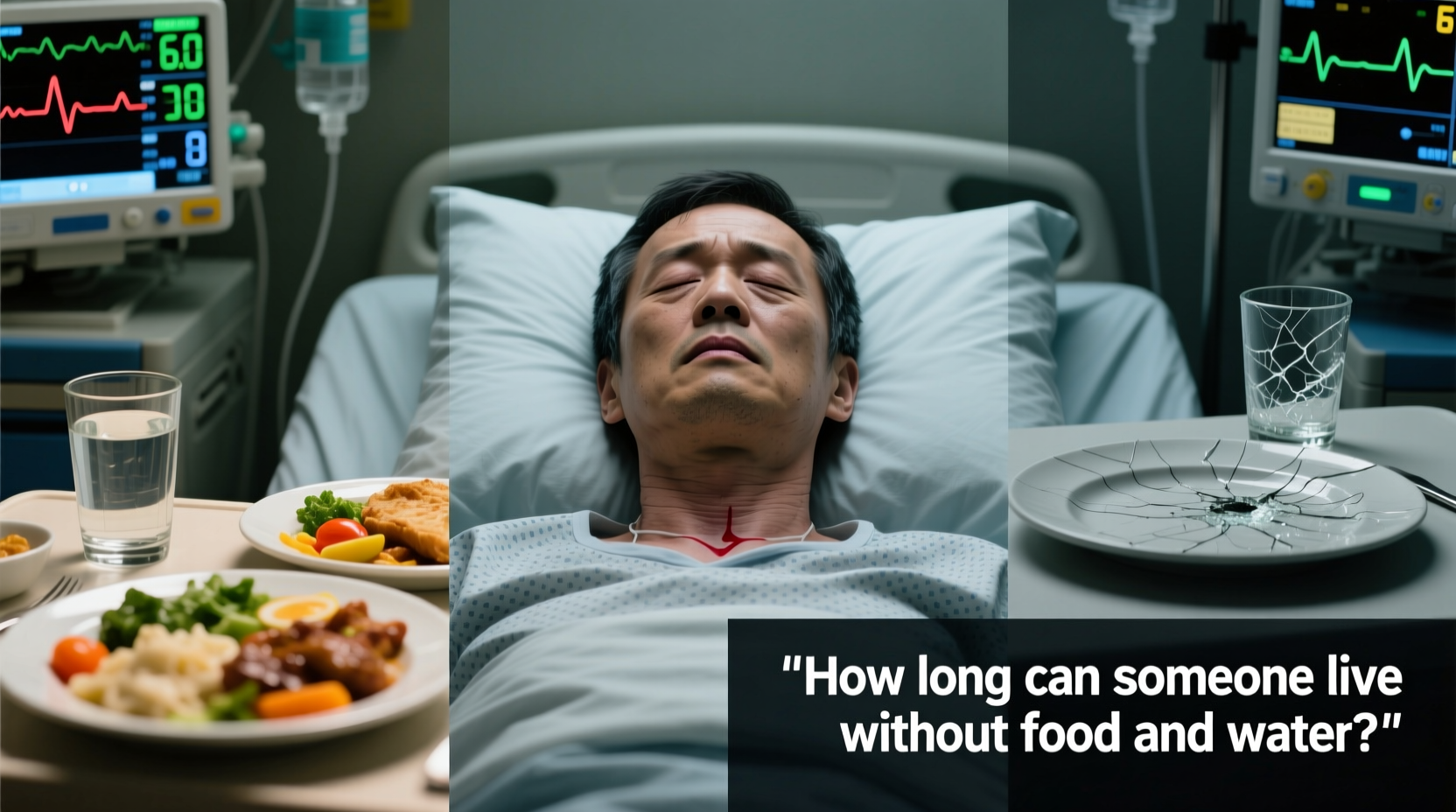 how long can someone live without food and water