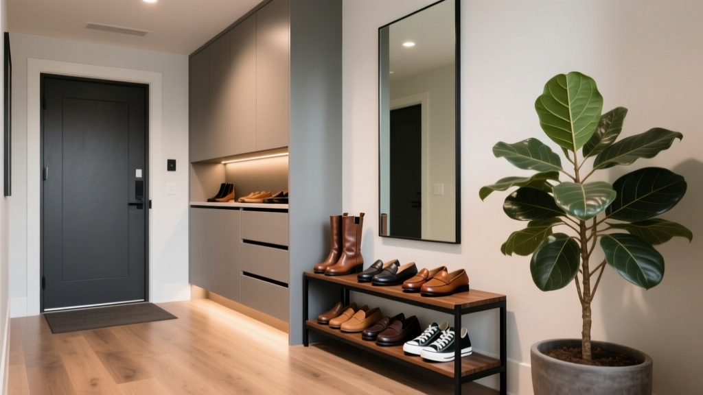 Foyer Design Ideas with Shoe Rack: Smart, Stylish Entryways