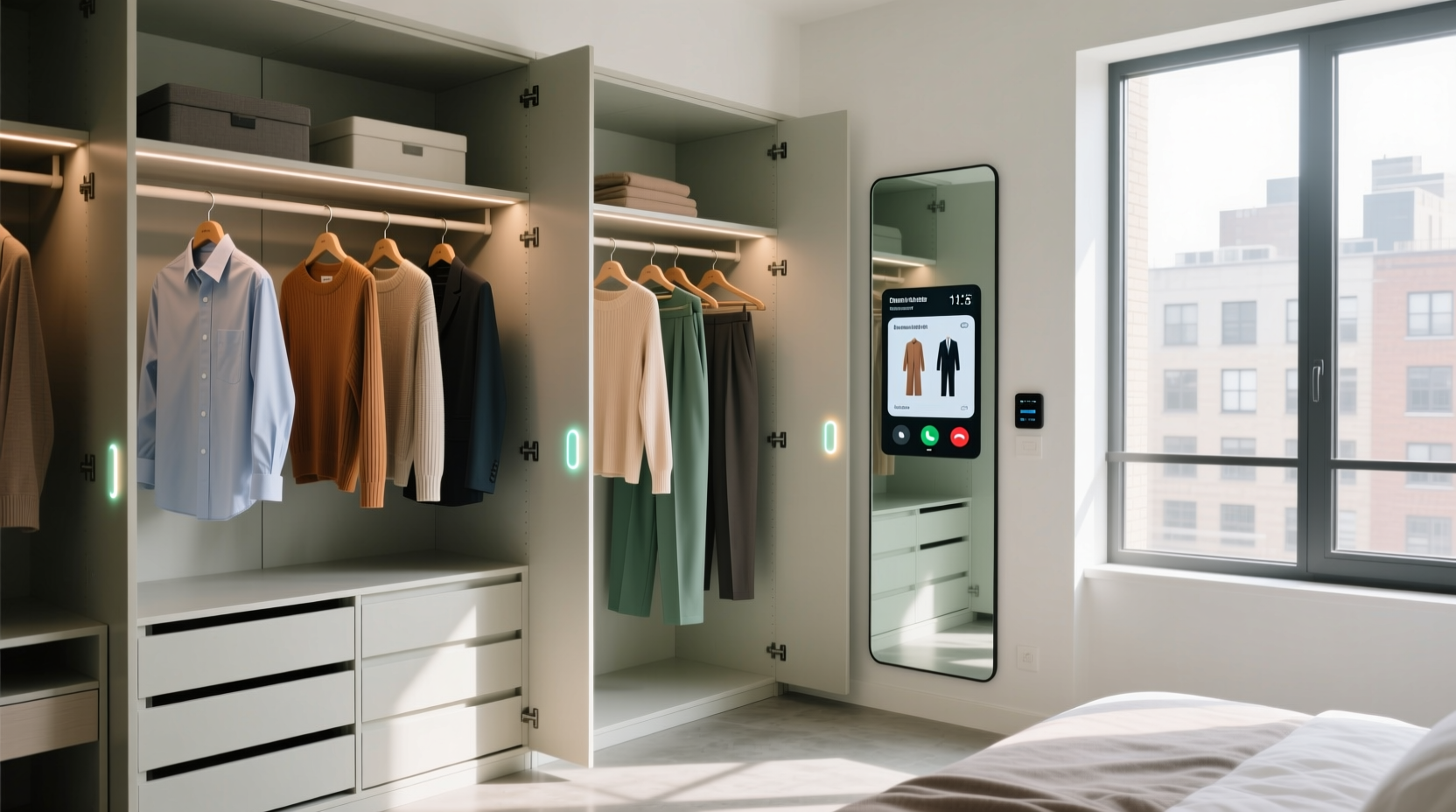 closet organization tips for remote professionals