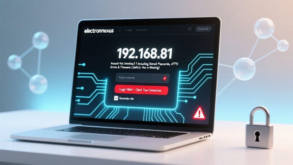 19216881 Router Login Not Working? 7 Verified Fixes (Including Default Passwords, HTTPS Errors & Firmware Conflicts You’re Missing)