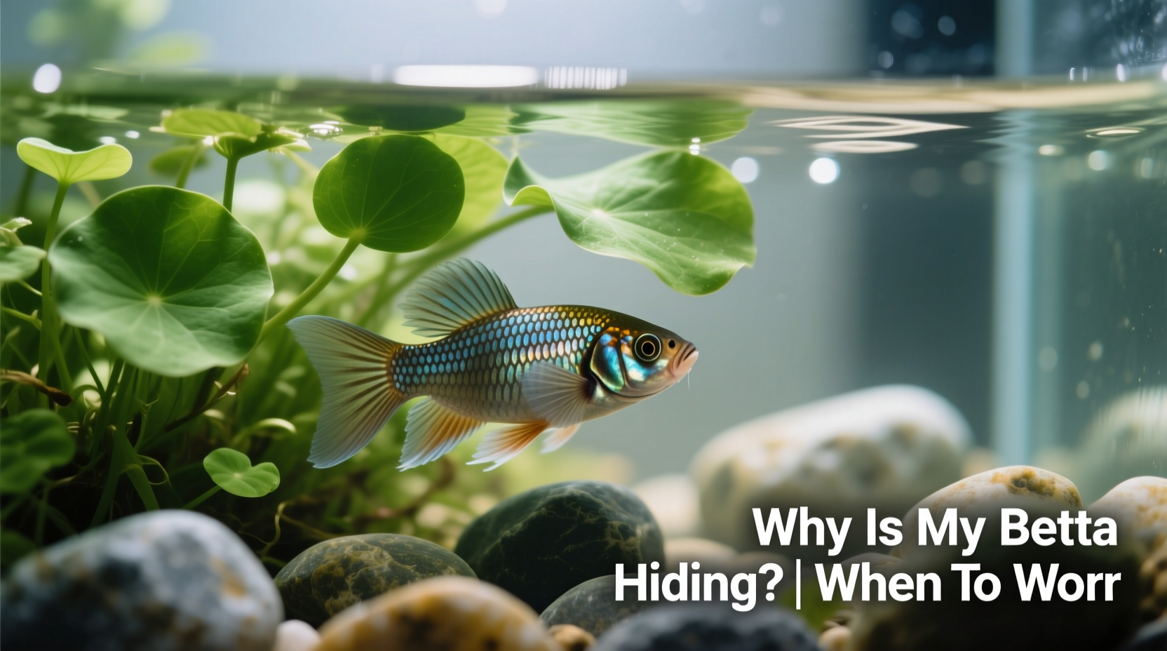 why is my betta fish hiding all day and when should i be concerned