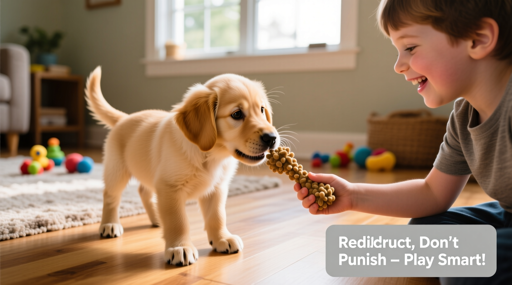 how to train a puppy not to bite without discouraging play