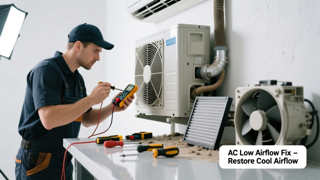 AC Low Airflow Fix: Troubleshoot & Restore Cool Airflow
