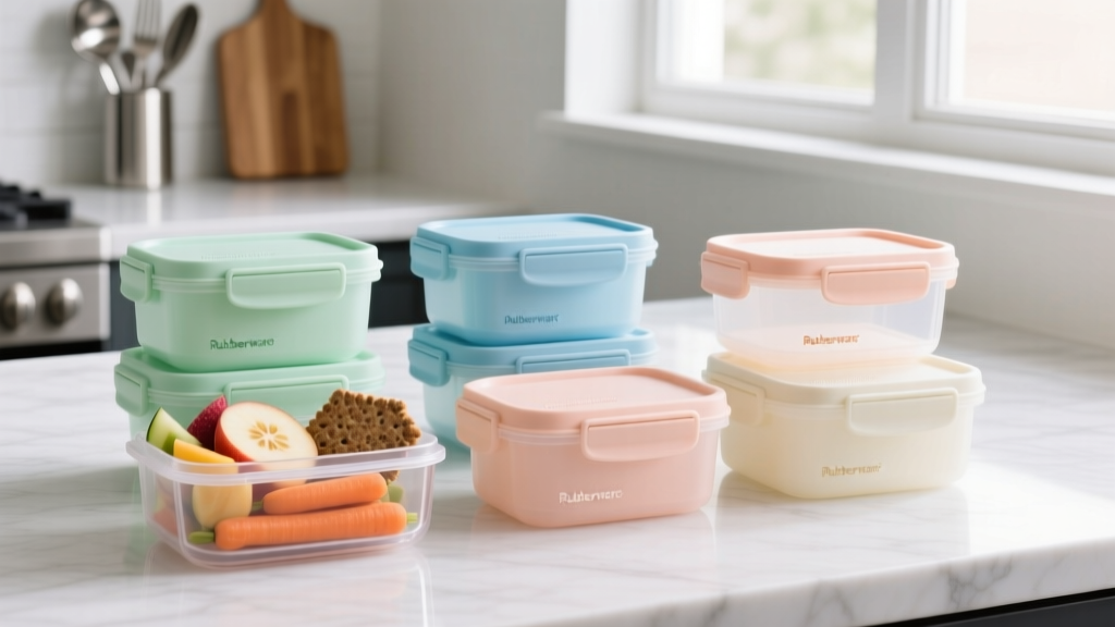 Best Small Rubbermaid Containers for Lunch & Snacks