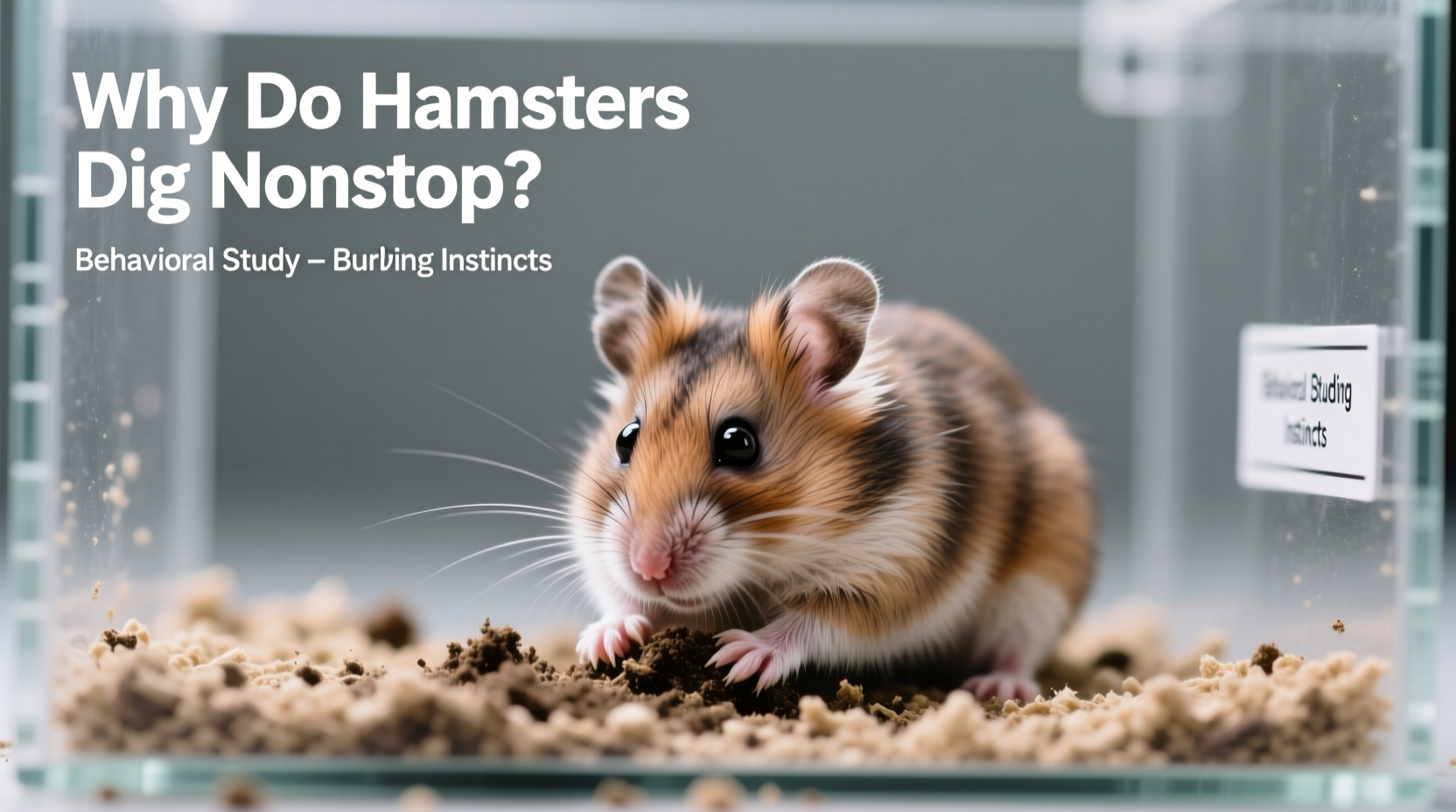 why is my hamster digging nonstop behavioral insights