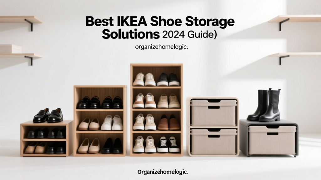 Best IKEA Shoe Storage Solutions (2024 Guide)