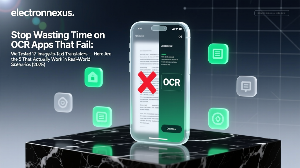 Stop Wasting Time on OCR Apps That Fail: We Tested 17 Image-to-Text Translators — Here Are the 5 That Actually Work in Real-World Scenarios (2025)