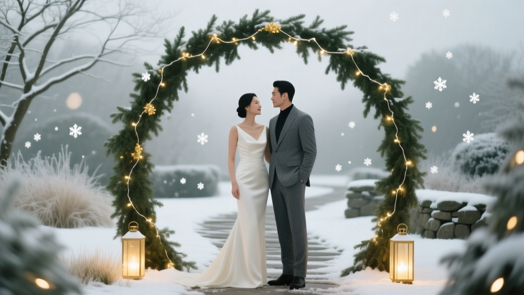 Christmas Wedding Magic: Festive Joy + Timeless Elegance