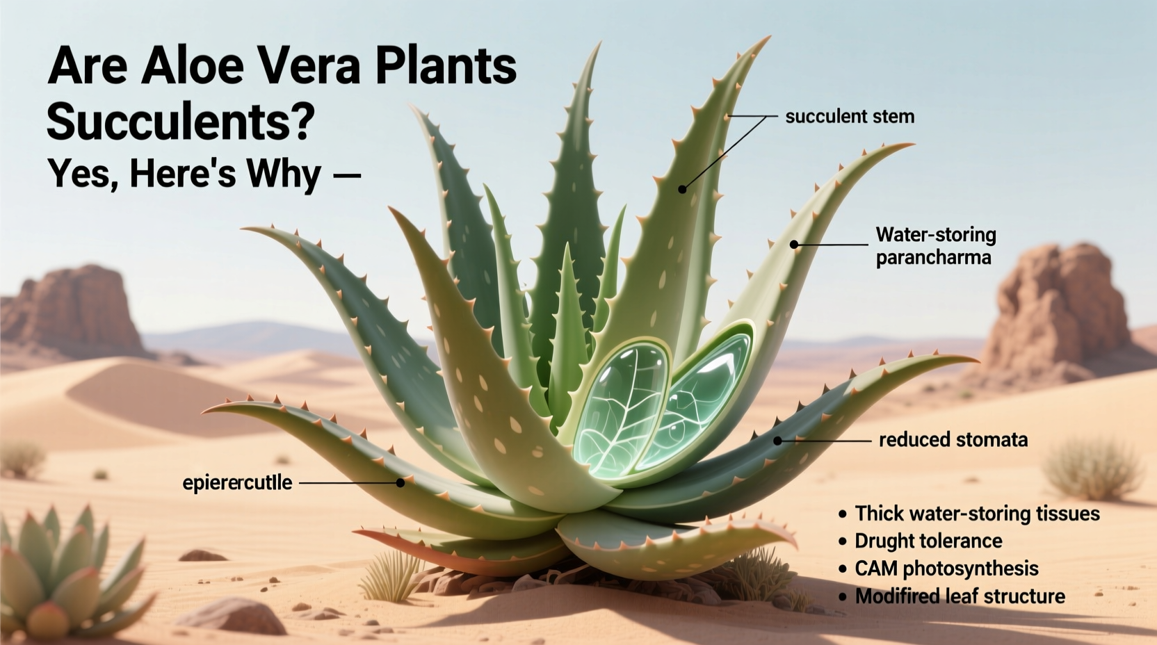 Is Aloe Vera a Succulent? 5 Reasons Why | TheHomeSprouts