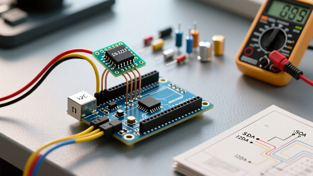 Arduino RTC DS3231 Configuration Guide: Wiring and I2C Setup