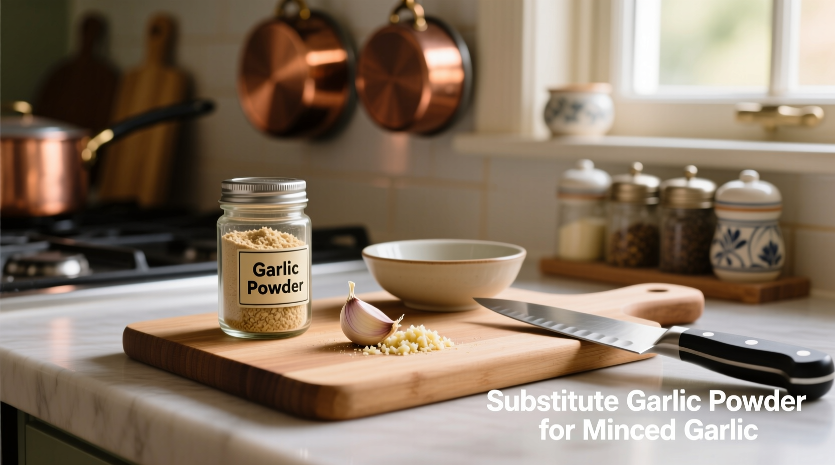 Garlic Powder to Minced Garlic: Perfect Substitution Guide