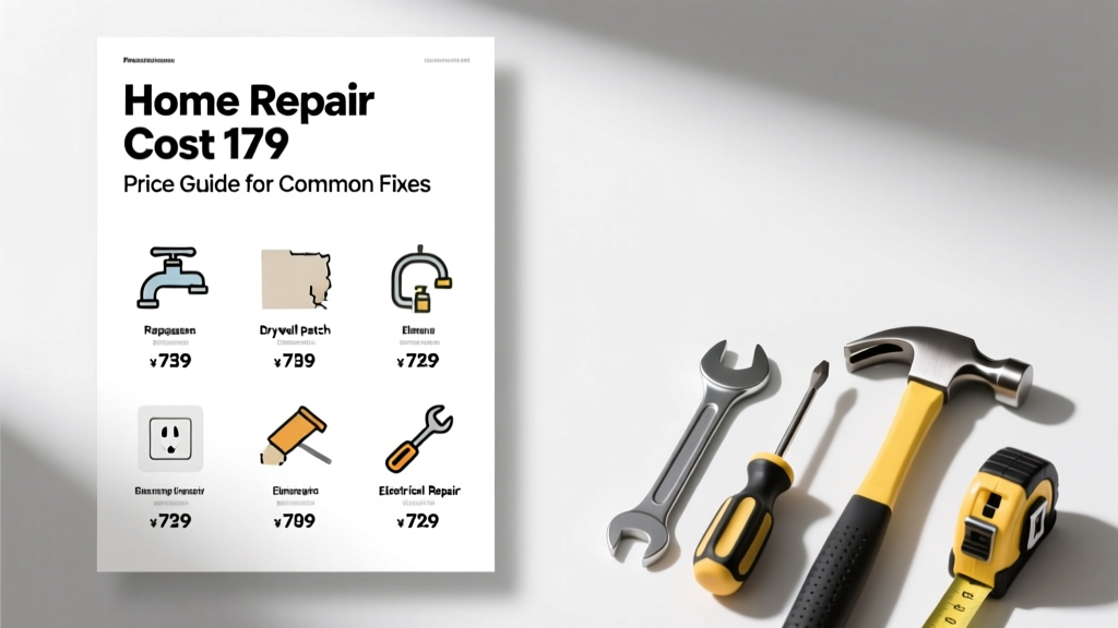 Home Repair Cost 179: Price Guide for Common Fixes