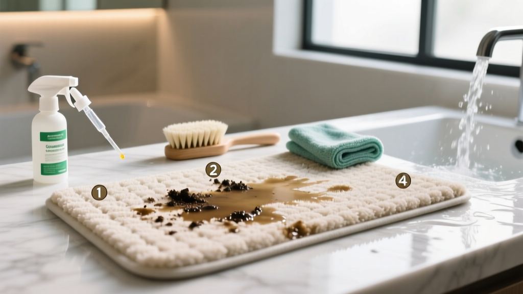 Tested: How to Get Pet Stain Out of Bath Mat Fast