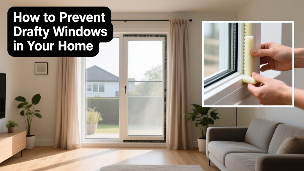 How to Prevent Drafty Windows in Your Home