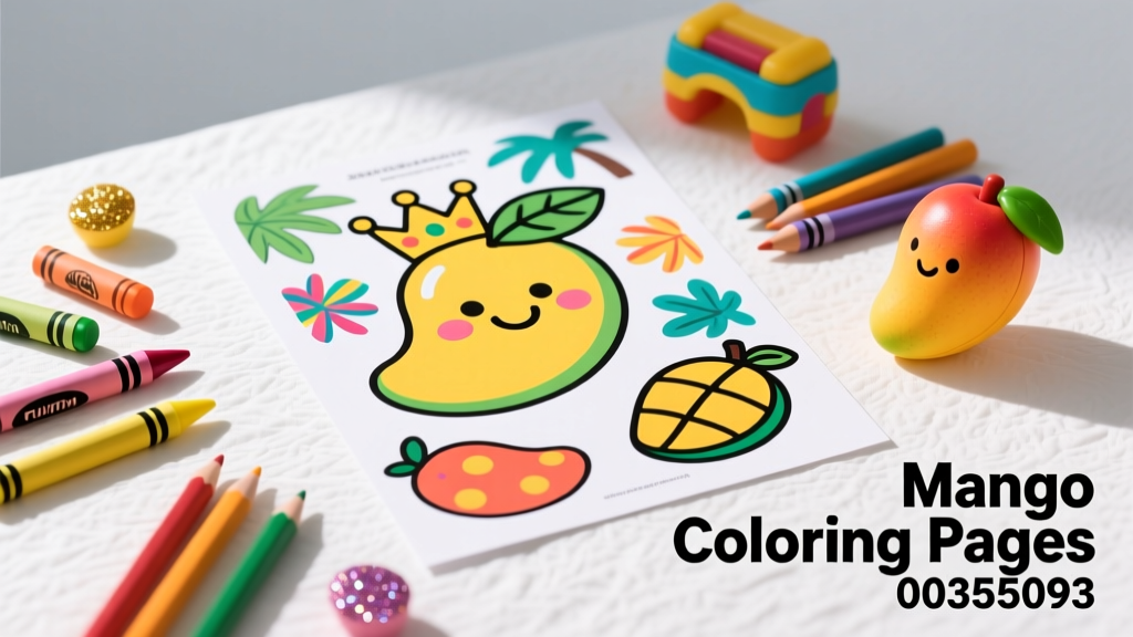 Mango Coloring Pages_00355093: Safety, Educational Value, and Age-Appropriate Design Analysis