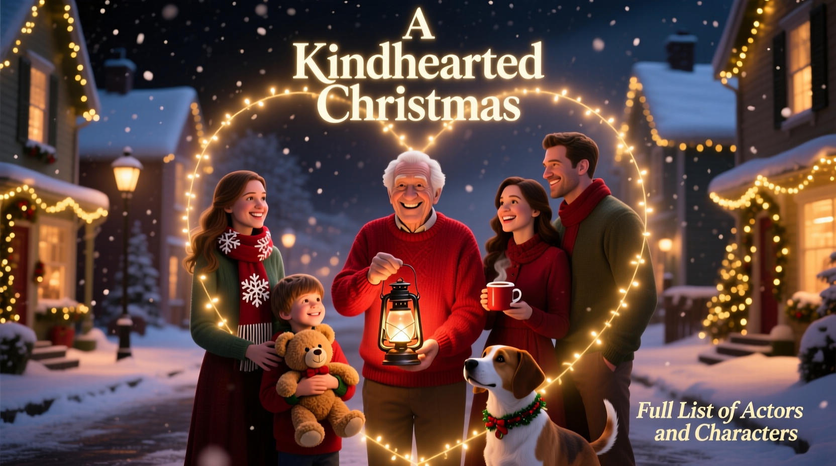 a kindhearted christmas cast