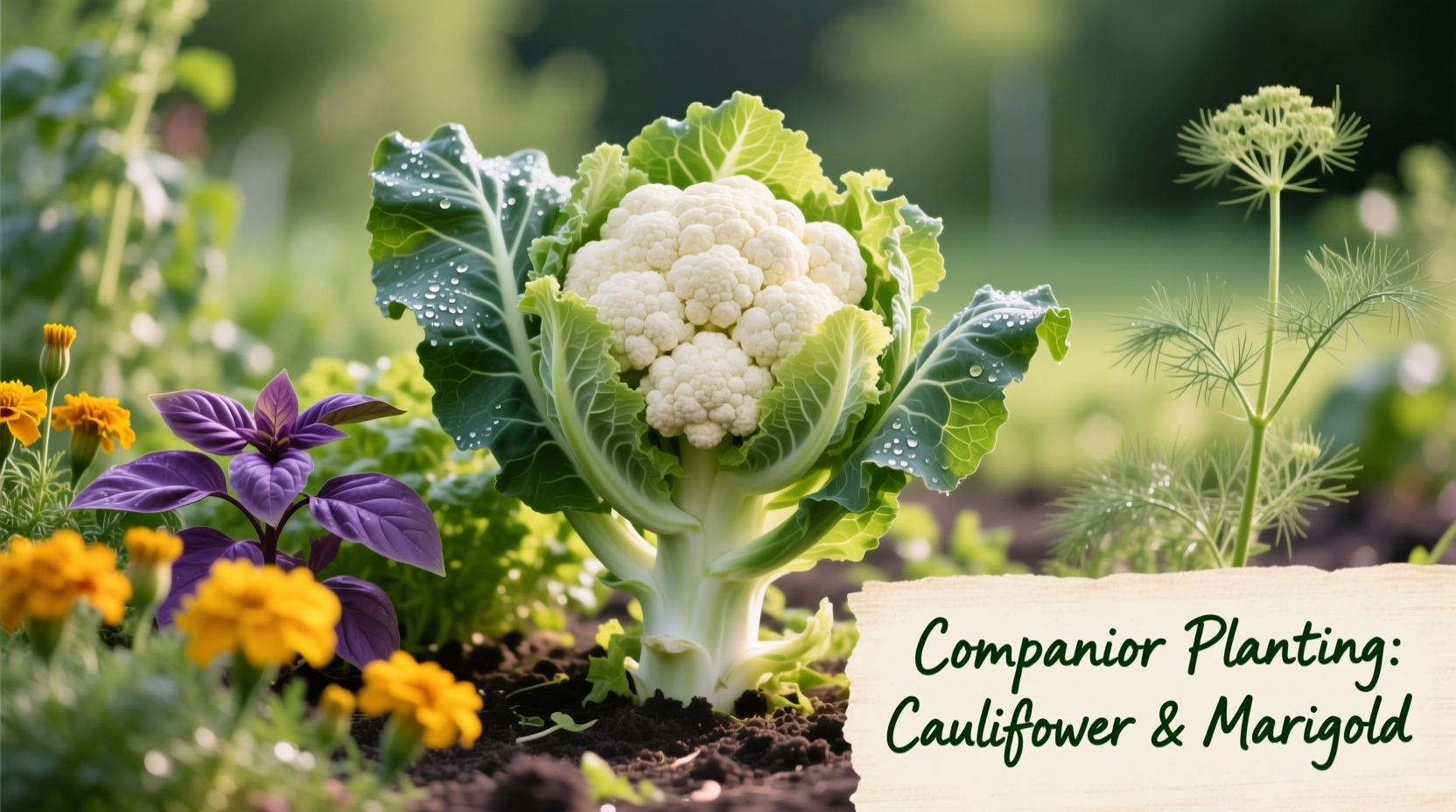 Best Companion Plants for Cauliflower: Science-Backed Pairings