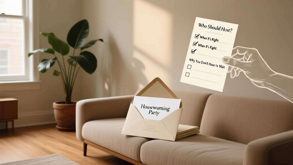 Housewarming Party Host: Who Should Throw It?