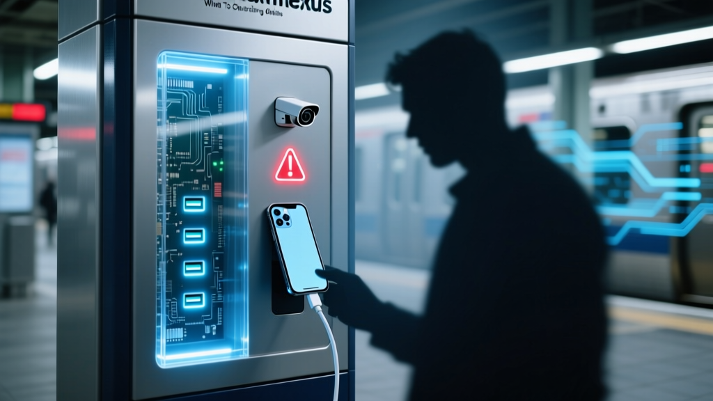 Public Phone Charging Station What To Choose Avoid: 7 Critical Red Flags You Must Spot Before Plugging In — From USB Port Hijacking to Data-Sniffing Kiosks